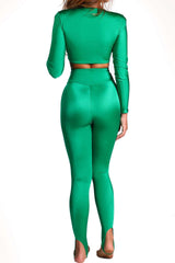 Evelin verde cavallerizza